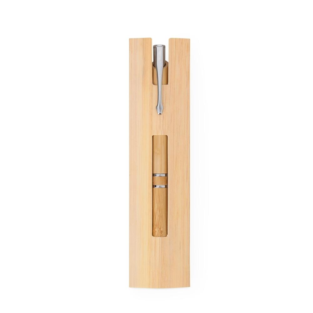 Kit Ecológico Estojo + Caneta Clique — imagem 1
