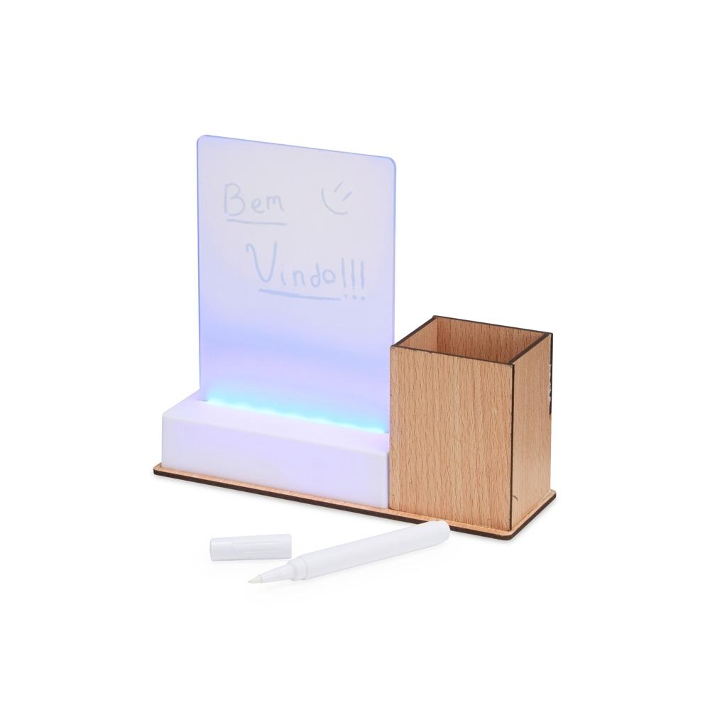 Quadro de Mensagens Led + Porta-Caneta — imagem 1