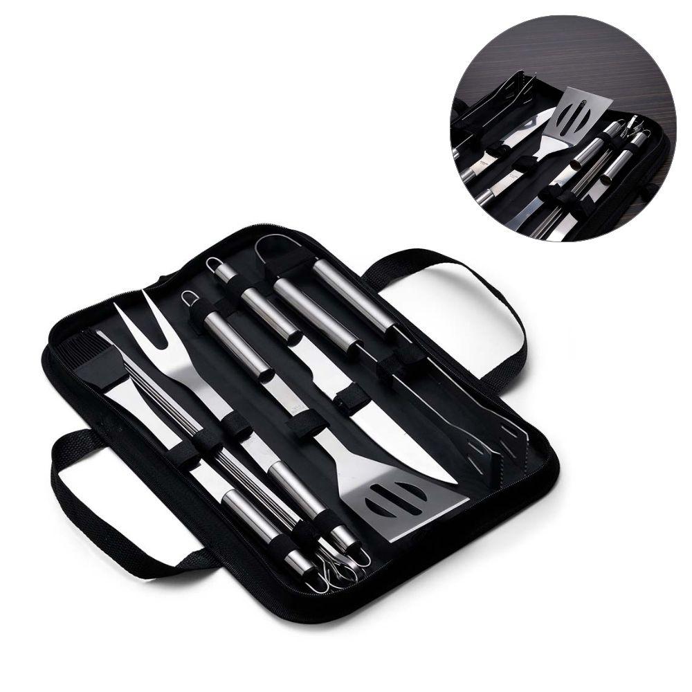Kit Churrasco Estojo Nylon 9 Peças — imagem 1