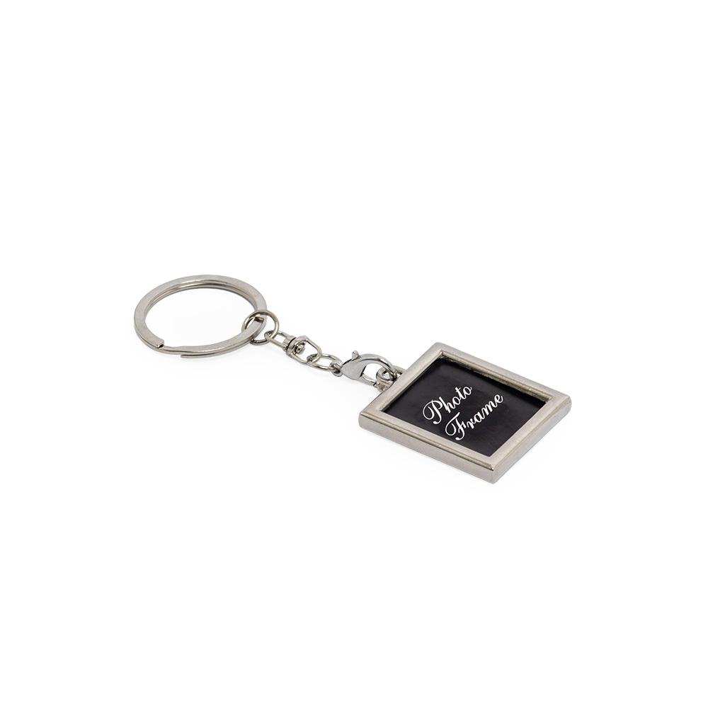 Chaveiro Porta-Foto Inox — imagem 1