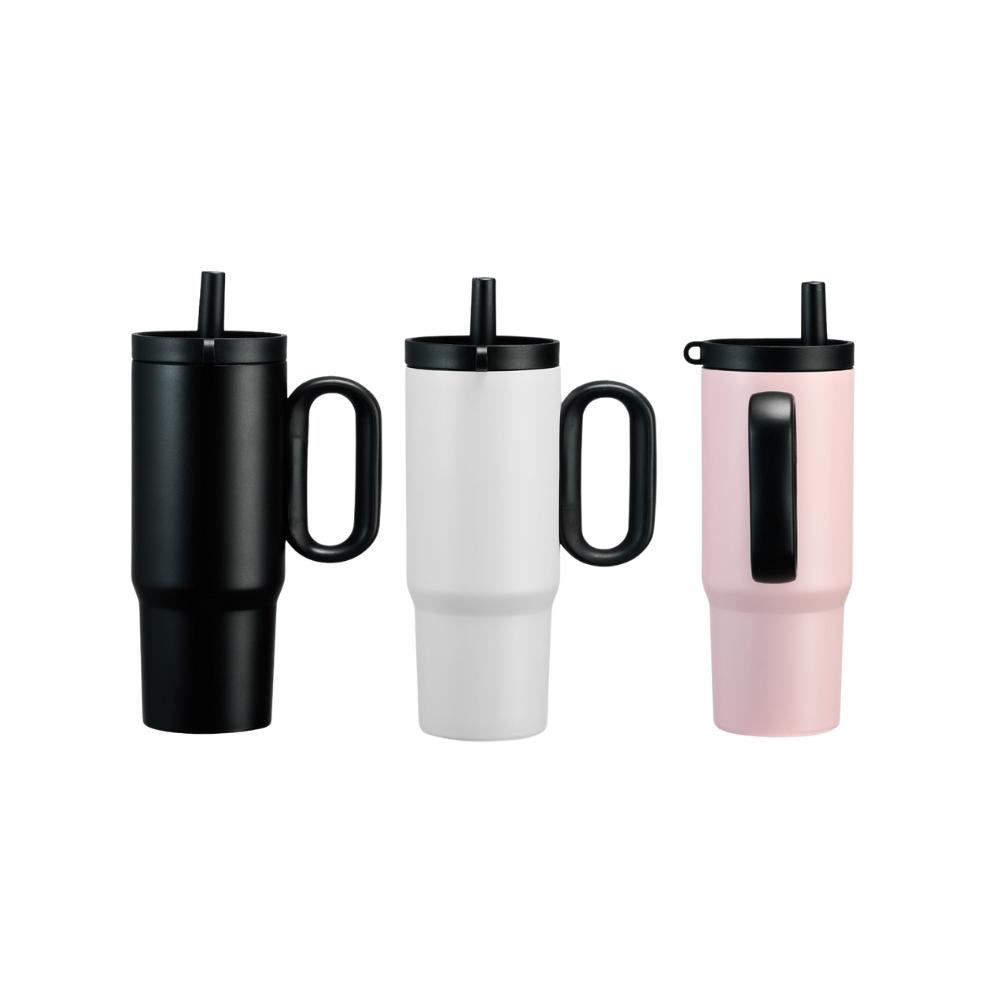 Caneca Térmica Inox Canudo 750ml — imagem 1