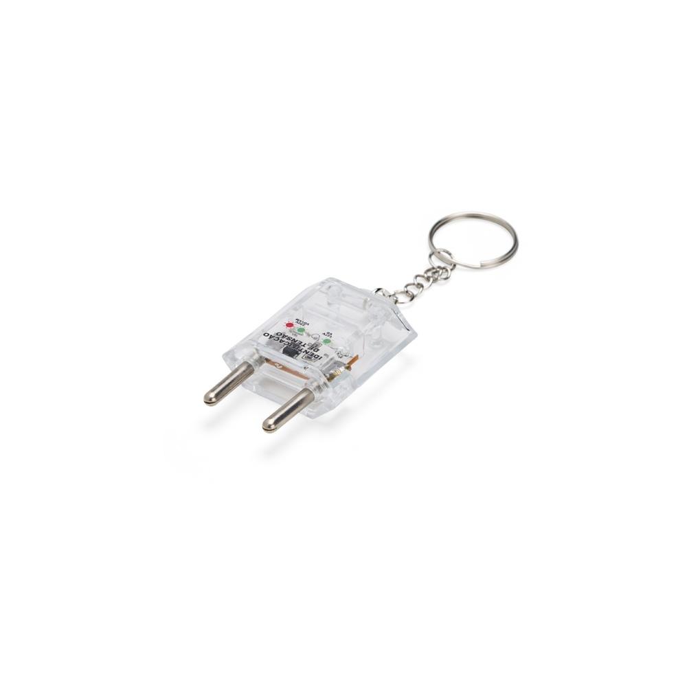 Chaveiro Teste de Tensão Personalizado 110V/220V — imagem 1