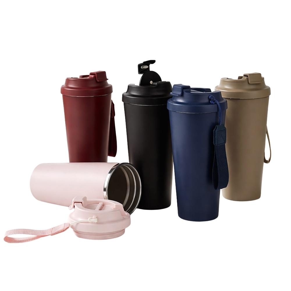 Copo Inox 480ml c/ Tampa e Alça — imagem 1