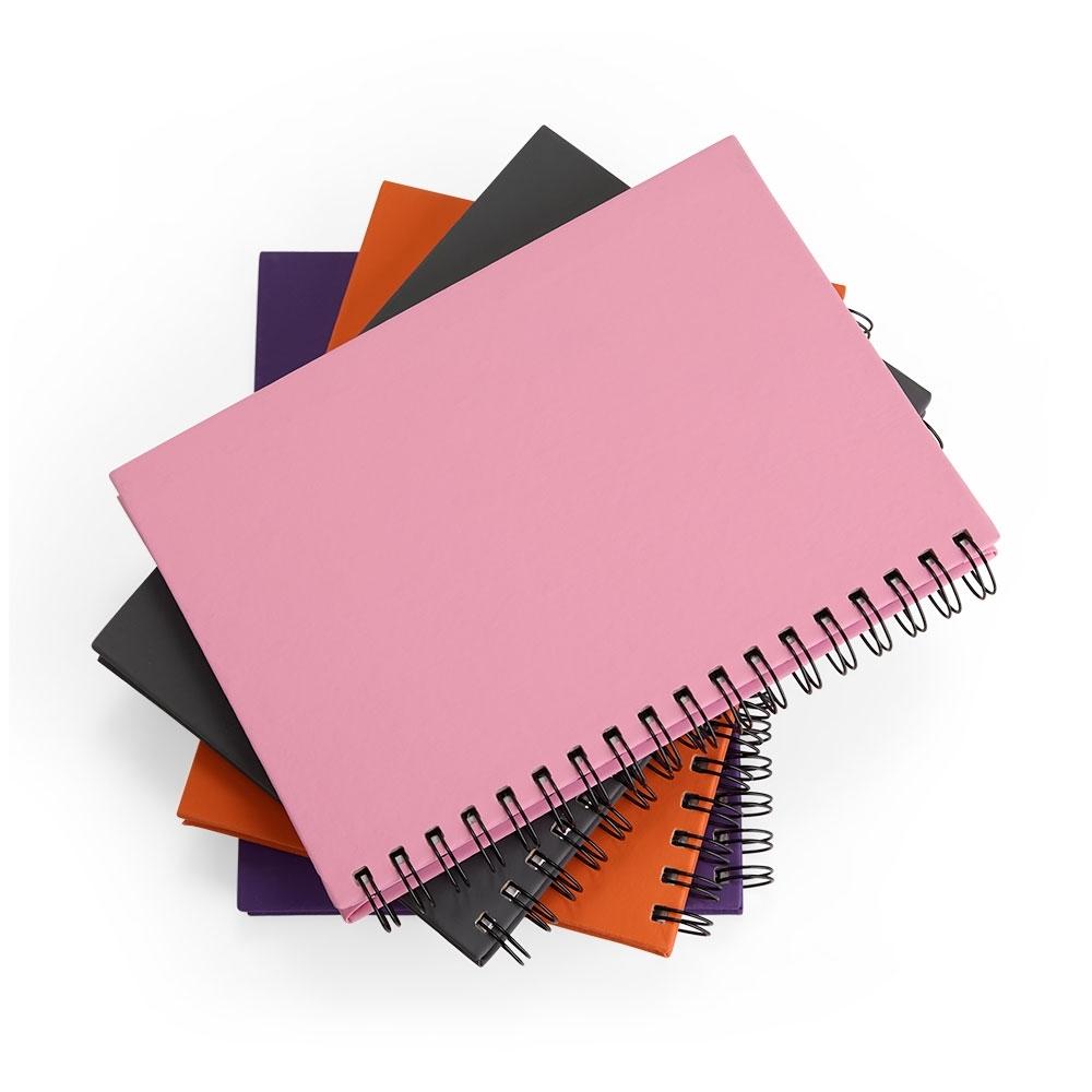 Caderno B5 Emborrachado Pautado — imagem 1