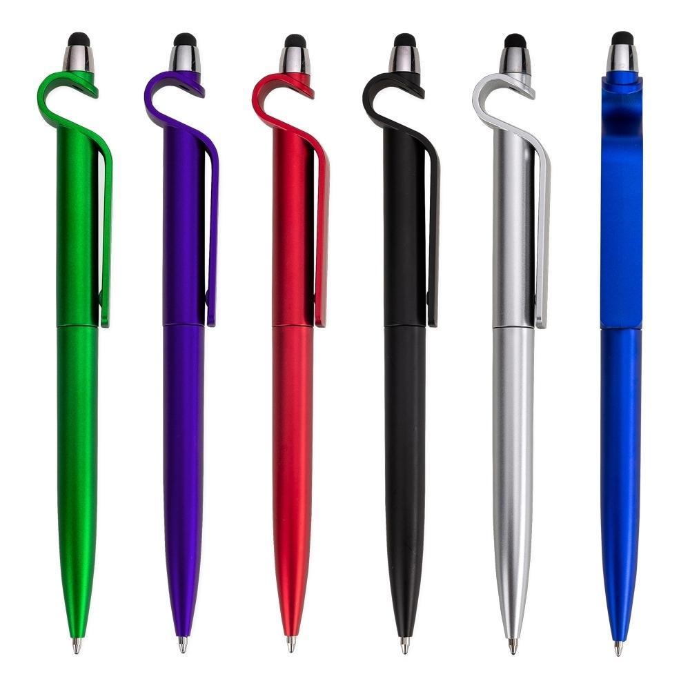 Caneta Plástica Touch c/ Suporte — imagem 1