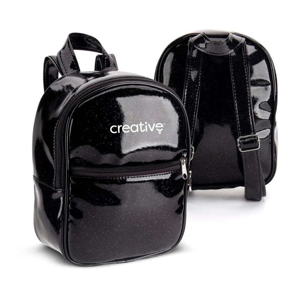 Mochila Casual Verniz Mini Glíter 3,8 Litros — imagem 1