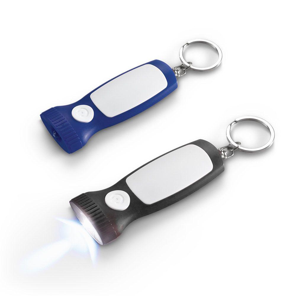 Chaveiro Plástico Lanterna Luz Led — imagem 1