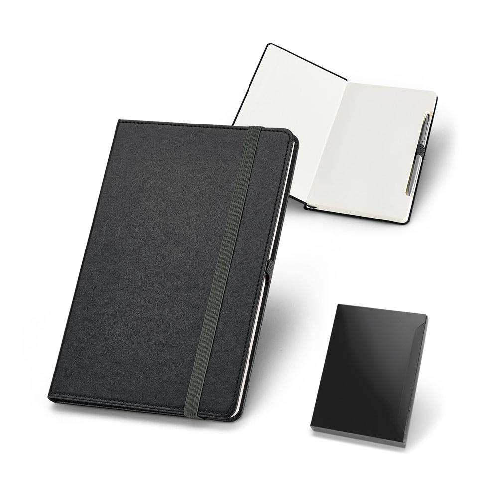 Kit Caderno A5 s/ Pauta + Caneta — imagem 1