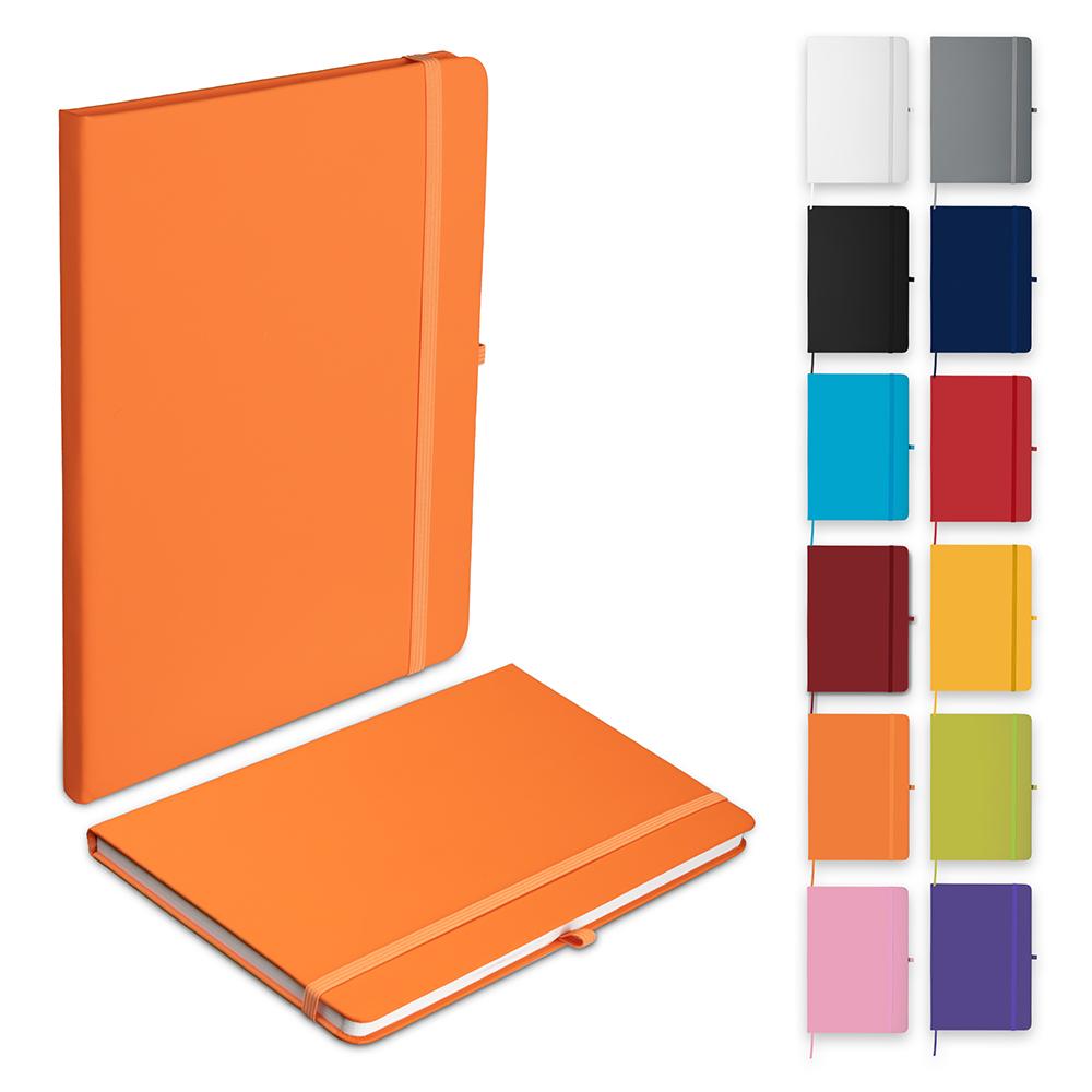 Caderno A5 Capa PU Pautado — imagem 1