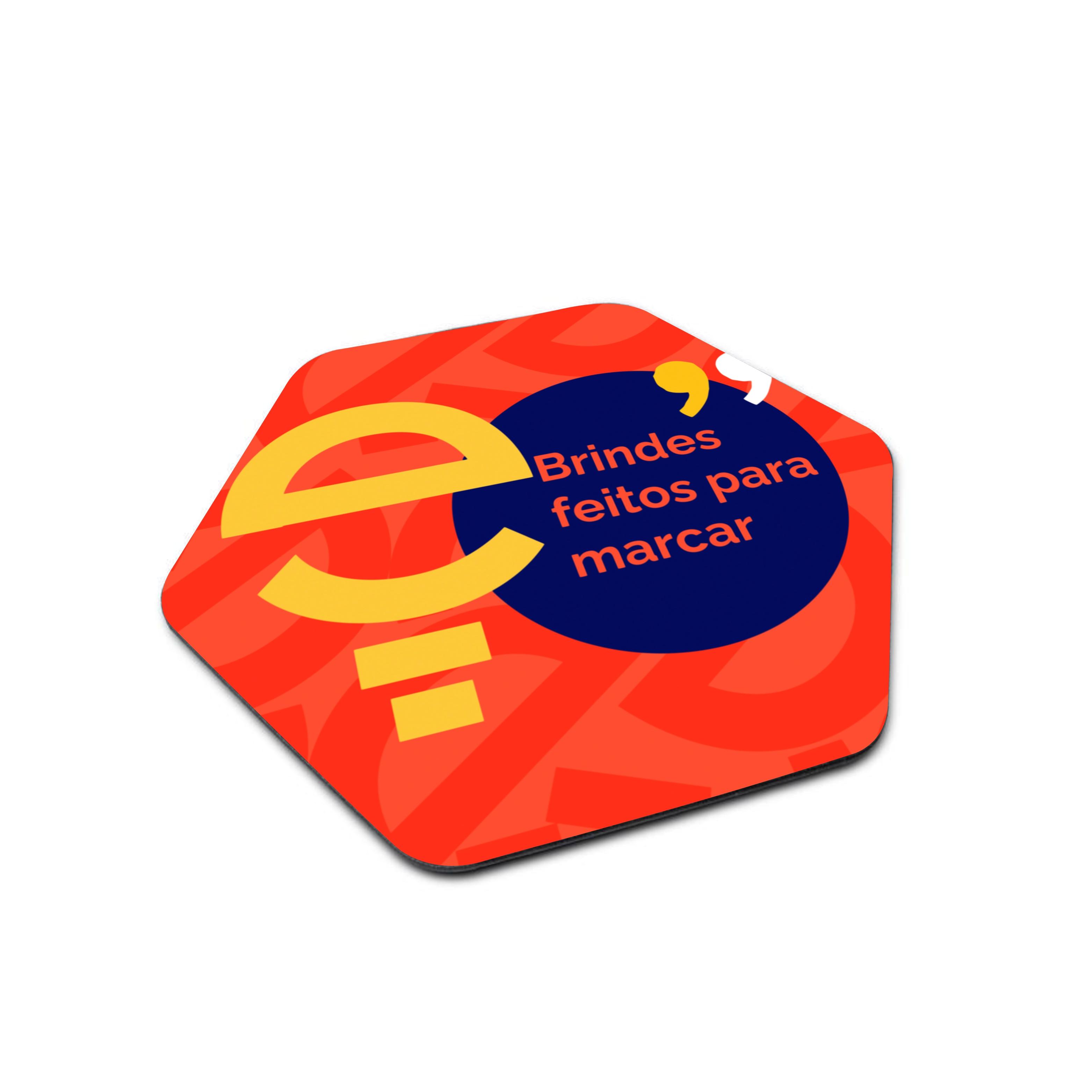 Mouse Pad Hexagonal - Personalizável — imagem 1