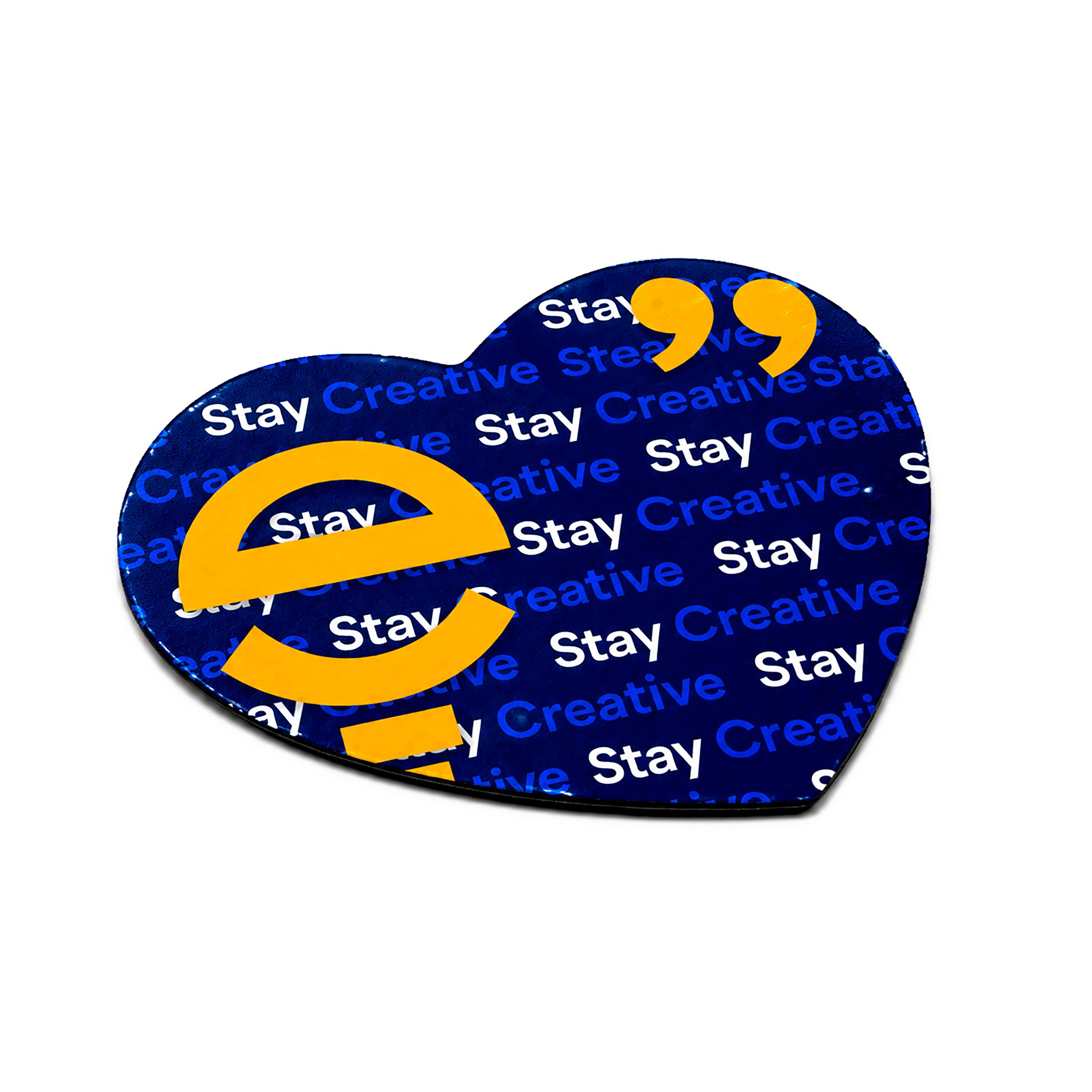 Mouse Pad Coração - Personalizável — imagem 1