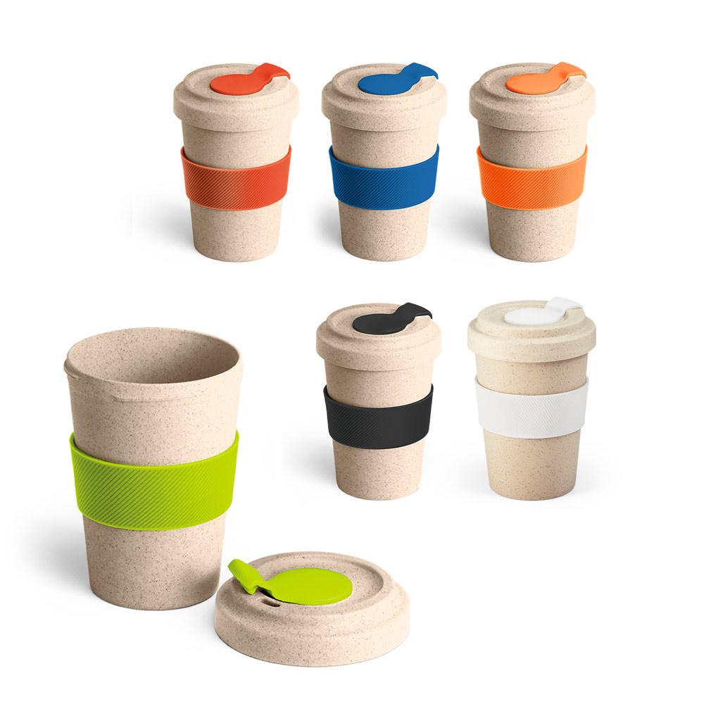 Copo Ecológico c/ Pegador de Silicone 500ml — imagem 1