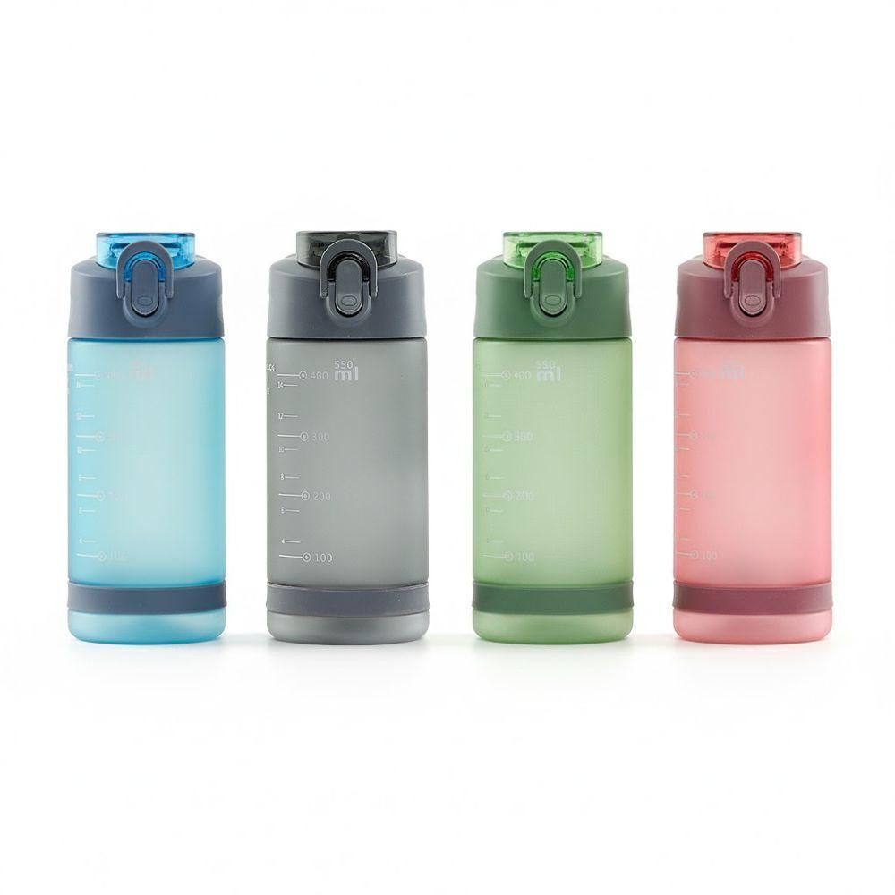 Garrafa Plástica Bico Canudo 550ml — imagem 1