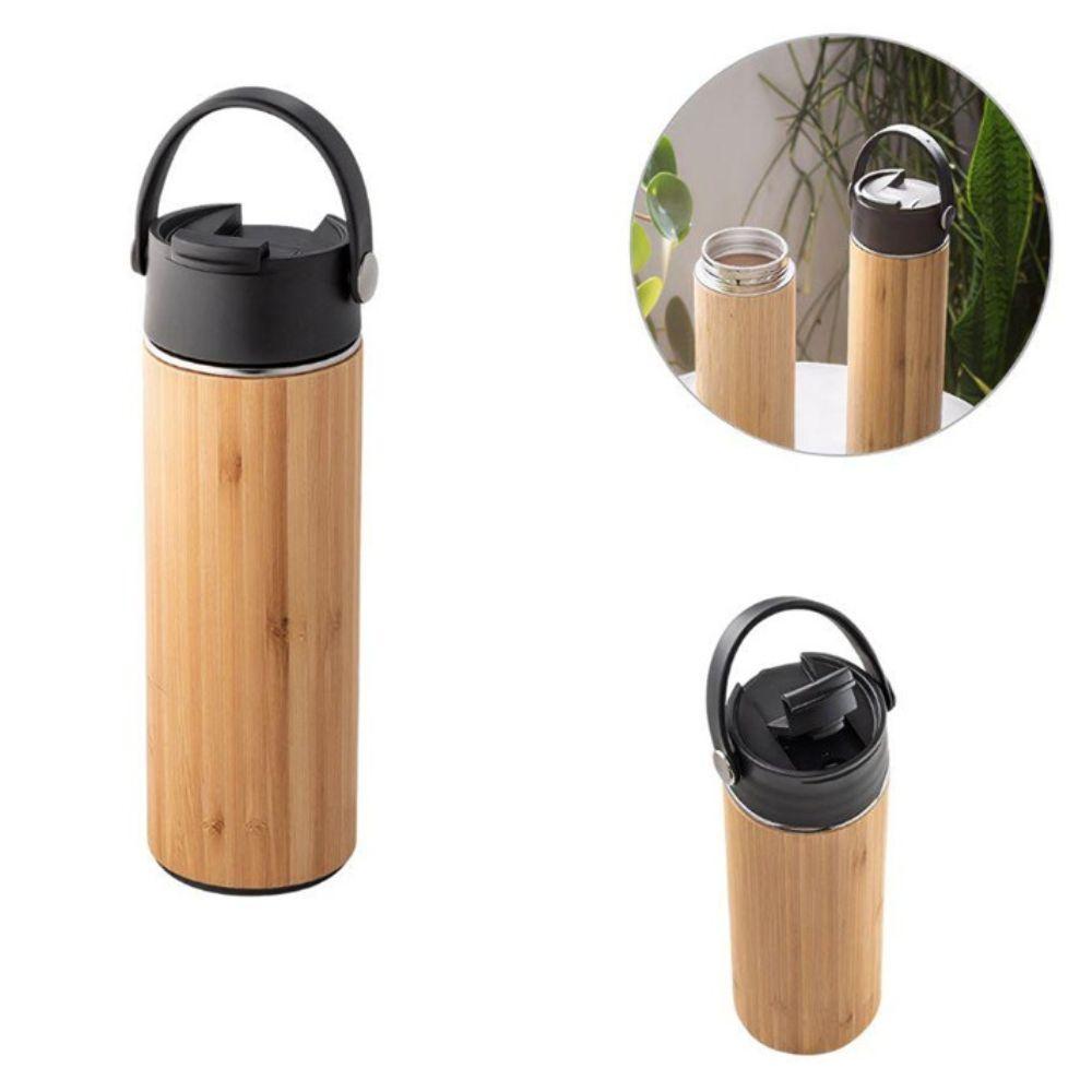 Garrafa Inox Bambu 440ml — imagem 1