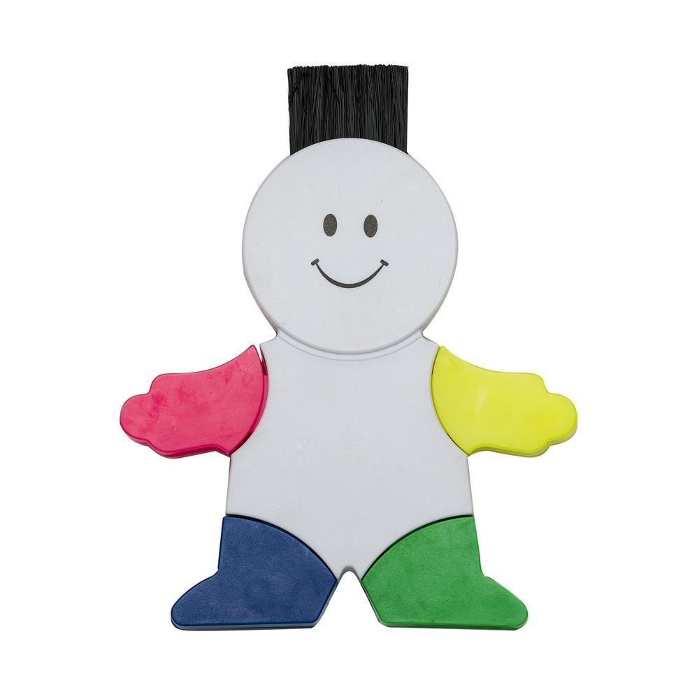 Marca-Texto Boneco + Limpador de Tela e Teclado — imagem 1