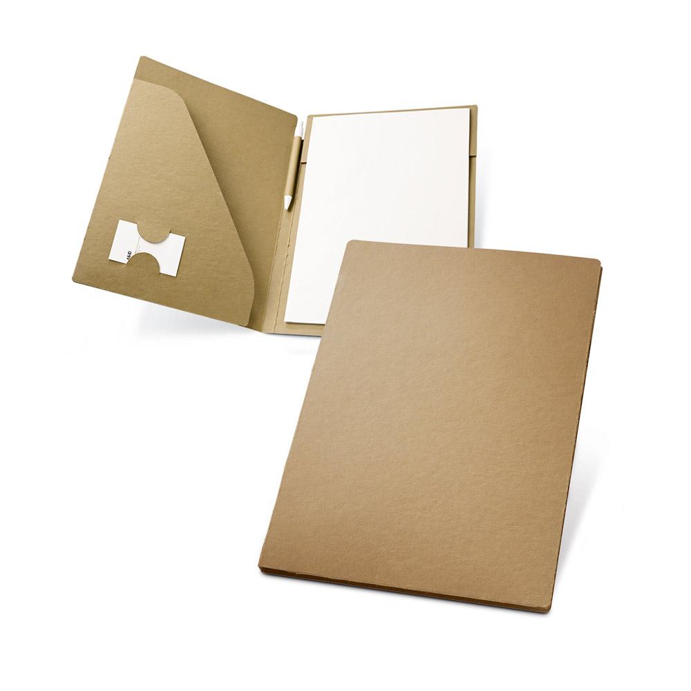 Pasta A4 Congresso em Papel Reciclado Natural — imagem 1