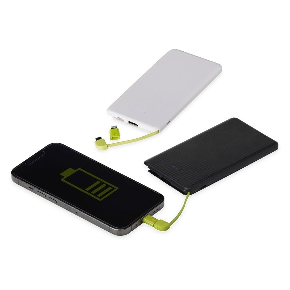 Power Bank Portátil c/ Indicador LED 5.000mAh — imagem 1
