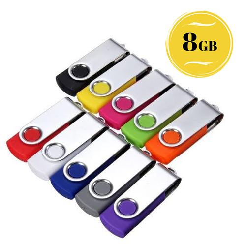 Pen Drive Giratório Color 8GB — imagem 1