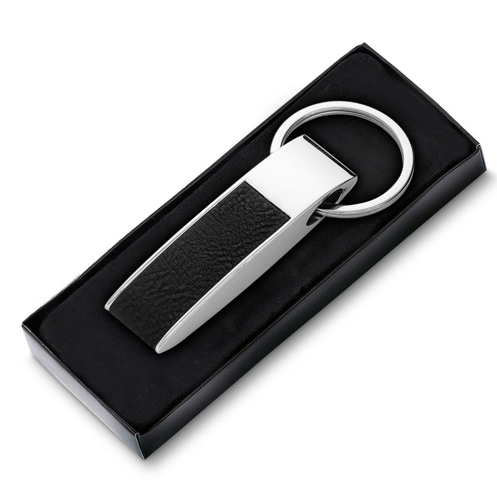 Kit Estojo + Chaveiro Metal/Couro Sintético — imagem 1