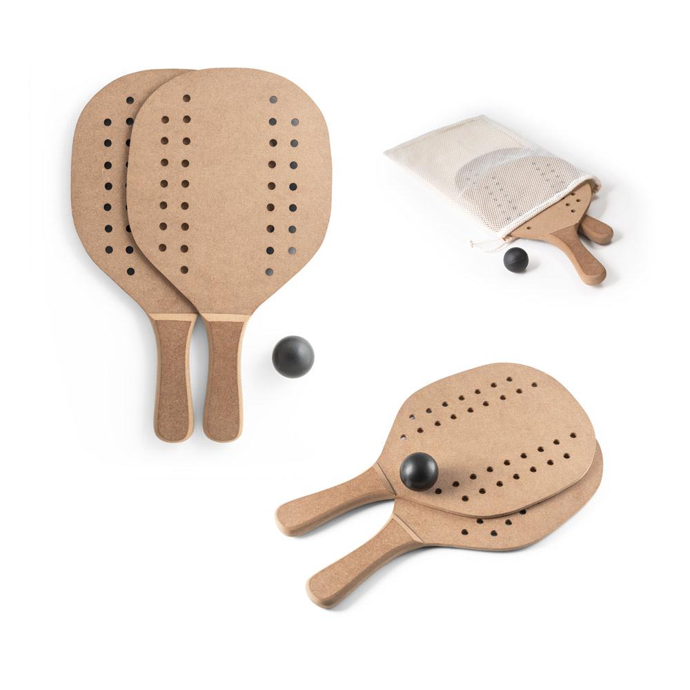 Kit Raquetes de Praia MDF — imagem 1