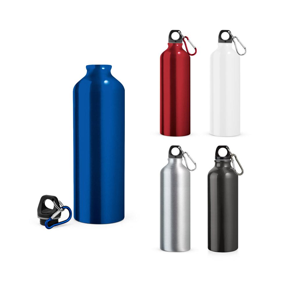 Garrafa Alumínio Tampa Mosquetão 800ml — imagem 1