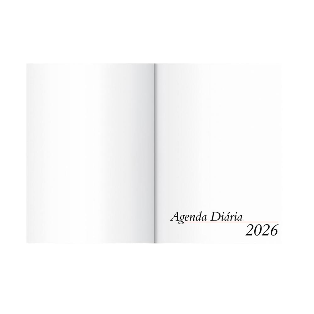 Agenda Diária A5 Couro Sintético 2027 — imagem 2