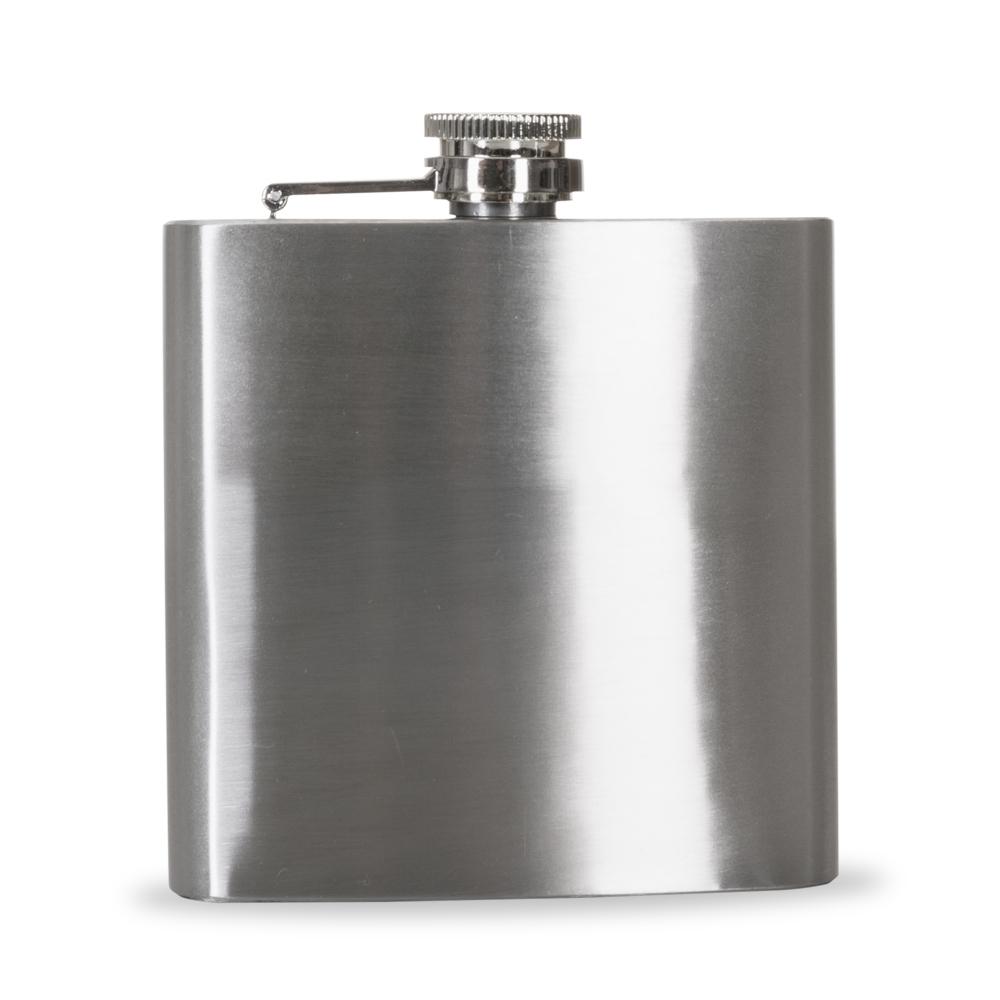 Cantil Porta-Whisky Inox 180ml 6oz — imagem 2