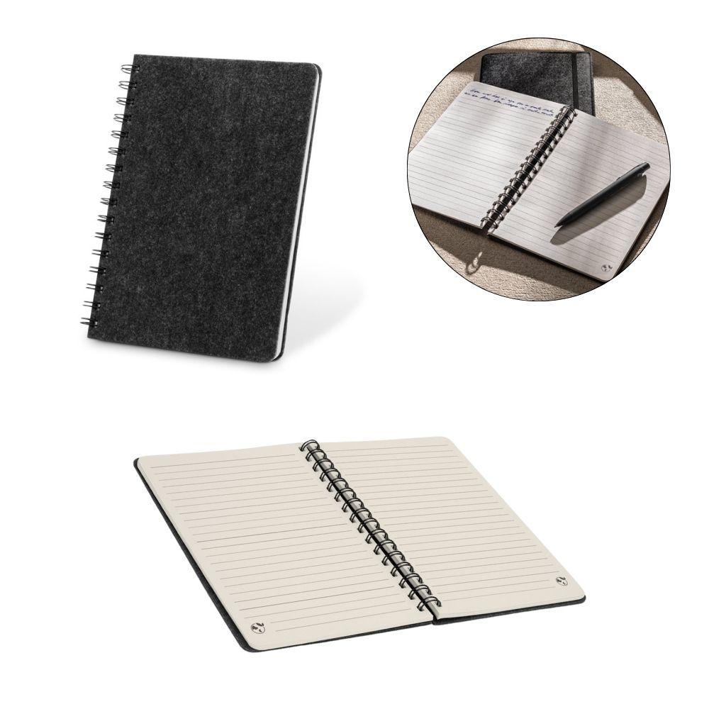Caderno A5 Capa Semirrígida Pautado — imagem 1