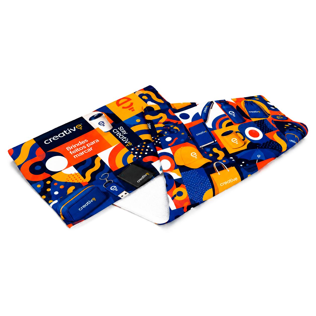Toalha Esporte Sublimada 30x78cm - Personalizável — imagem 1