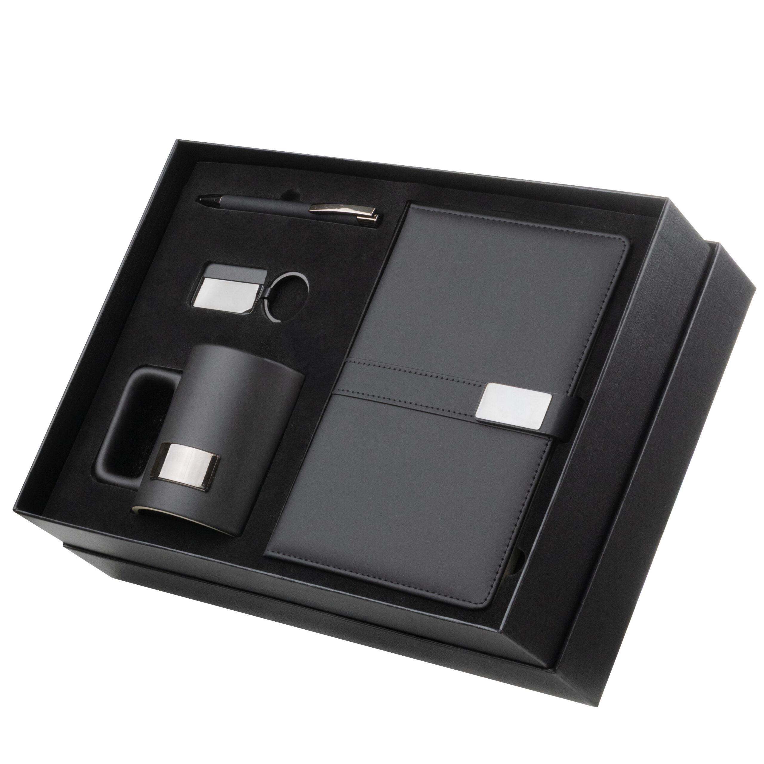 Kit Corporativo Personalizado 4 Peças com Caneca e Caderno — imagem 1