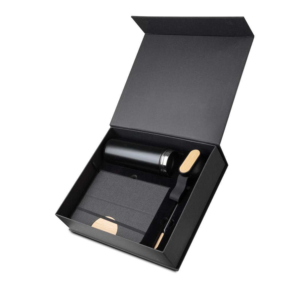 Kit Escritório Sustentável Personalizado com Garrafa Térmica — imagem 1