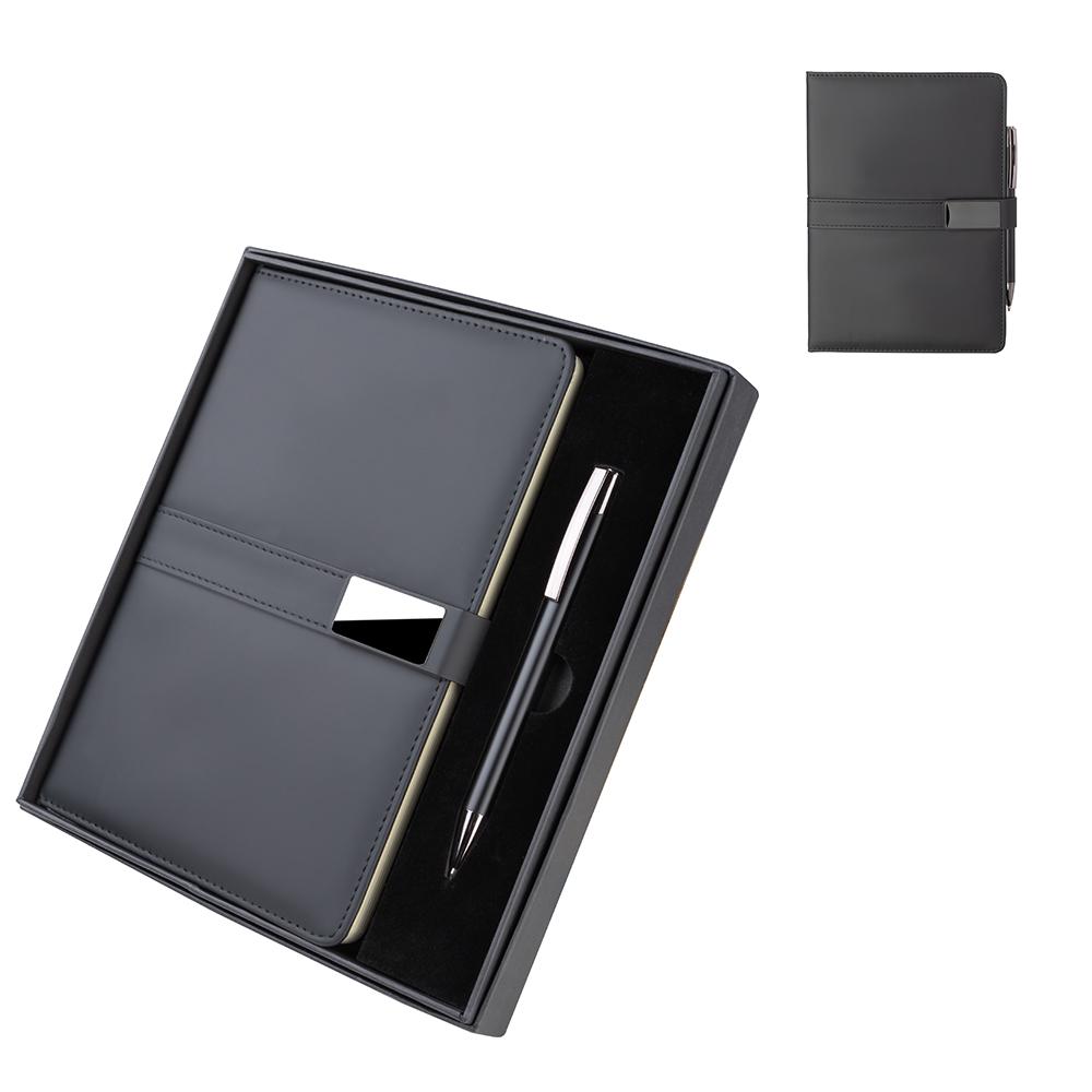 Kit Executivo Personalizado Caderno A5 e Caneta Metálica — imagem 1