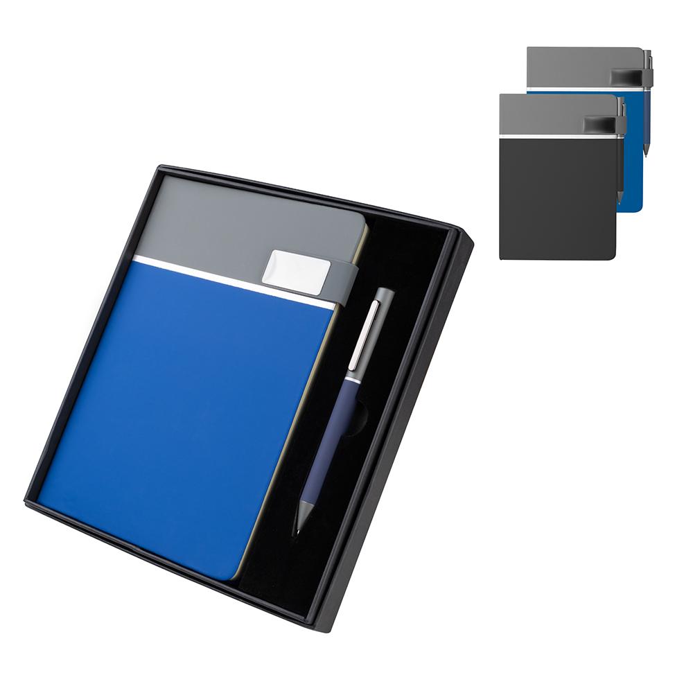 Kit Caderno e Caneta Personalizado | Escritório 2 Peças — imagem 1