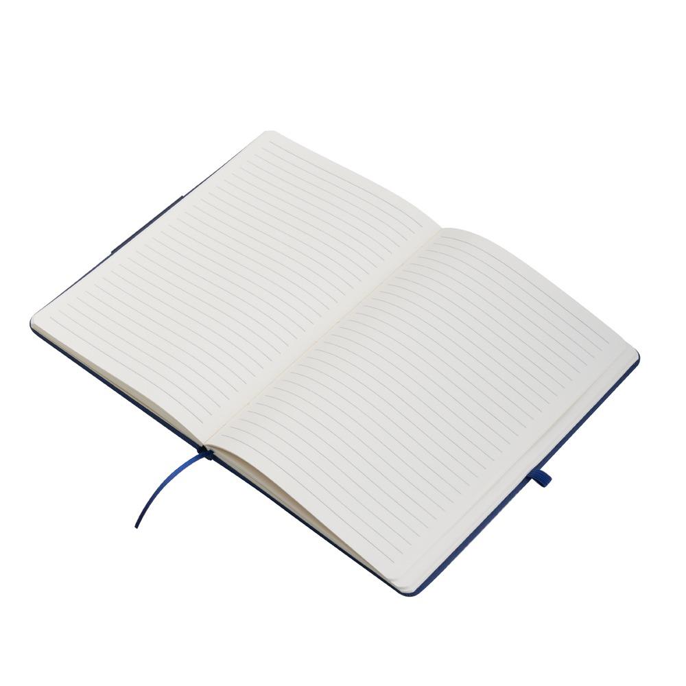 Caderno A5 Personalizado Capa Dura em PU com Placa Metálica — imagem 2
