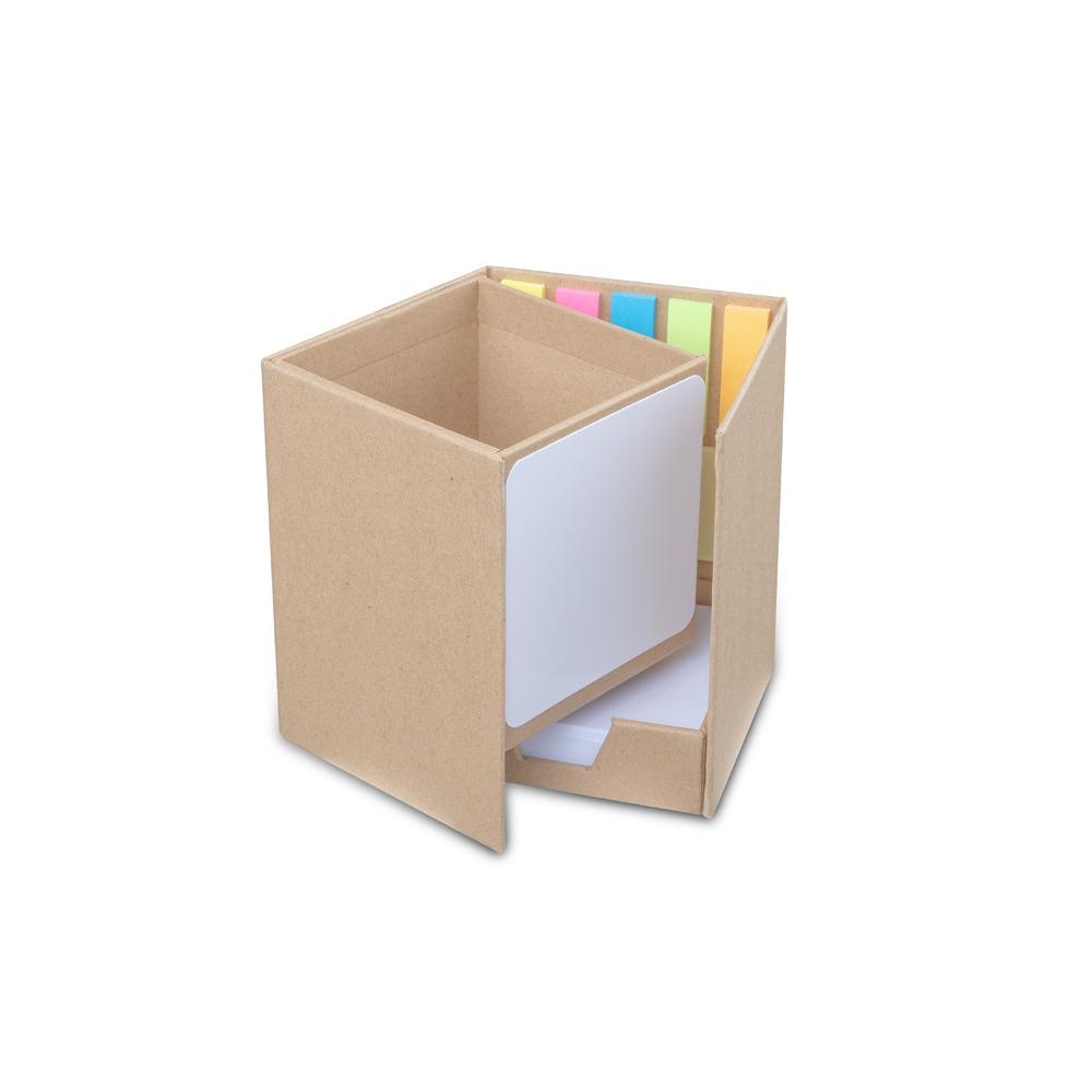 Porta-lápis Personalizado com Bloco de Notas e Lousa — imagem 2