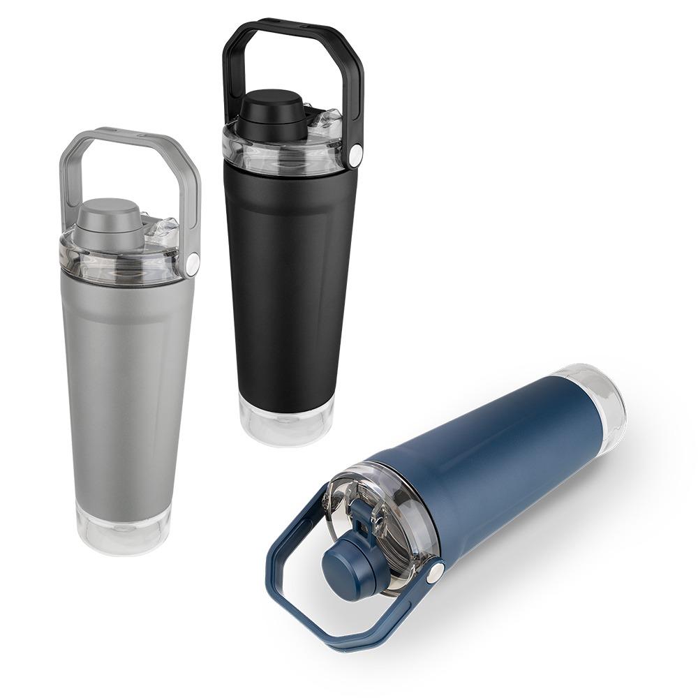 Garrafa Térmica Personalizada 700ml com Compartimento — imagem 1
