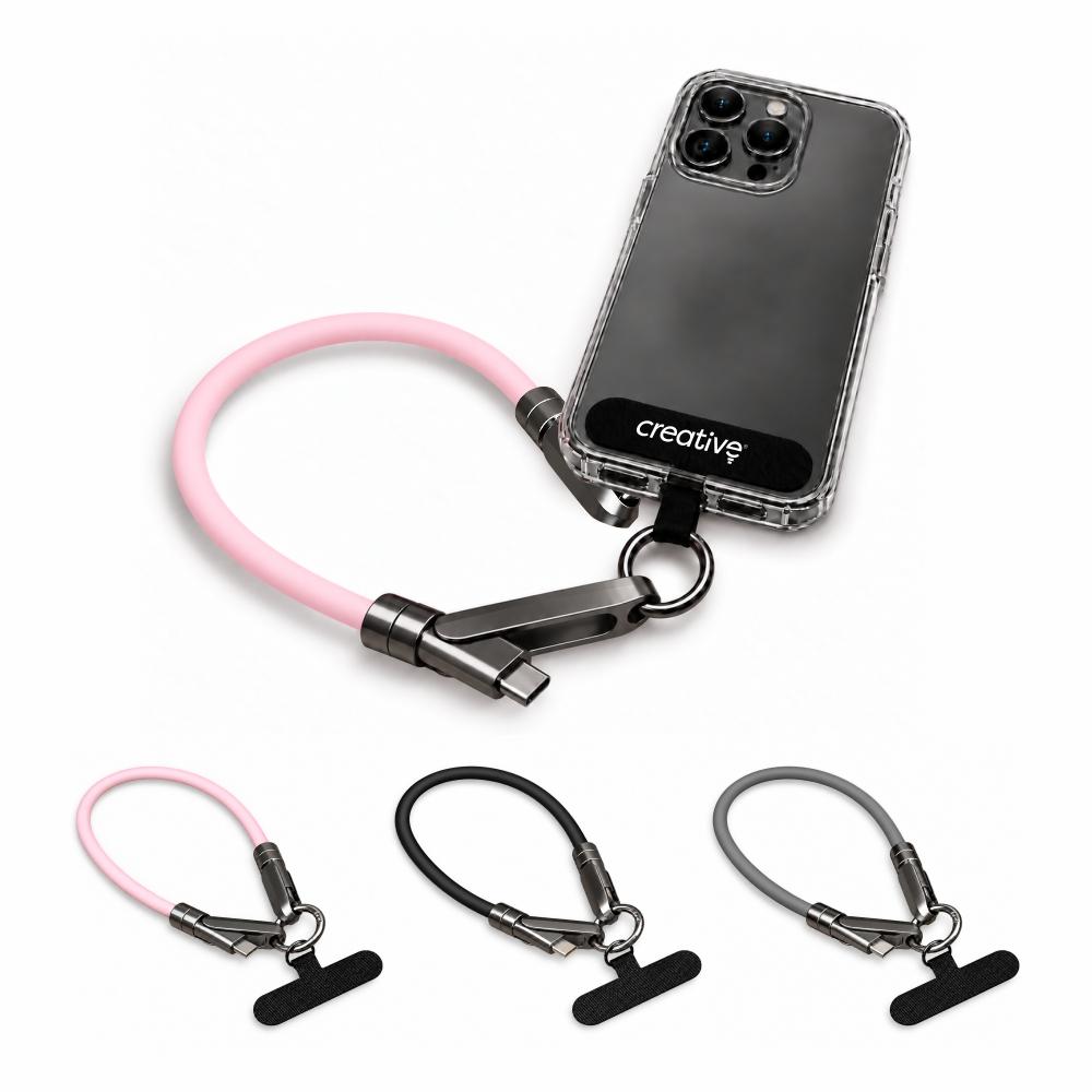 Cordão Salva-Celular 2 em 1 Carregador USB-C 65W 30cm — imagem 1