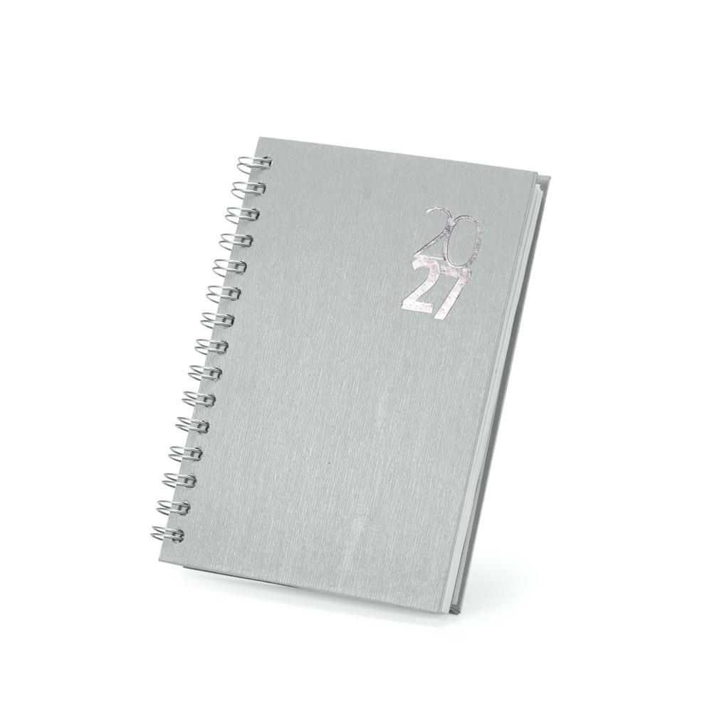 Agenda 2027 Wire-O Personalizada com Capa Dura — imagem 1