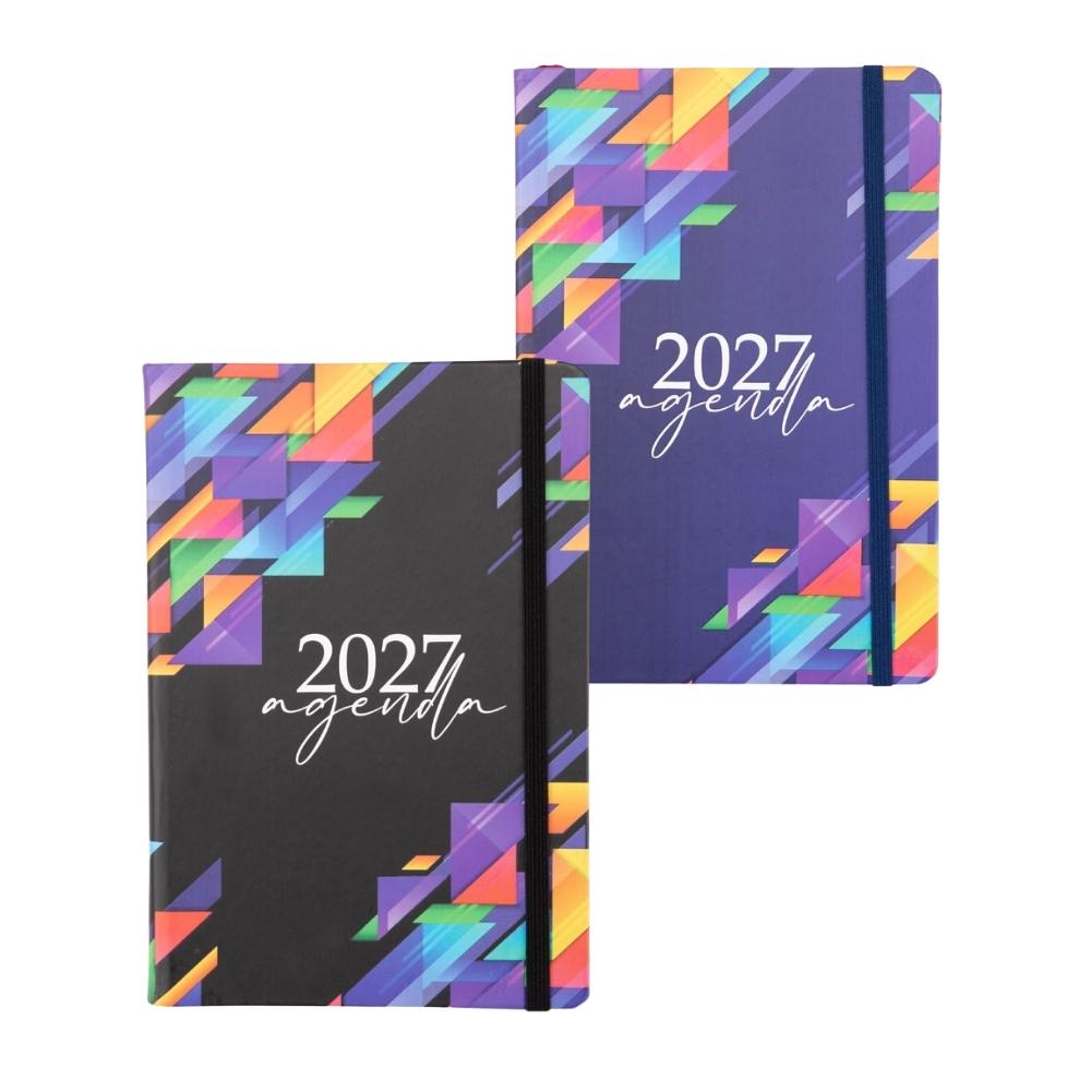 Agenda Diária 2027 Personalizada com Elástico — imagem 1