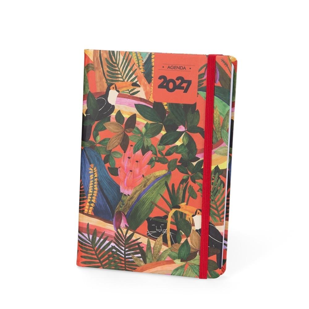 Agenda Estampada Personalizada 2027 com Elástico — imagem 1