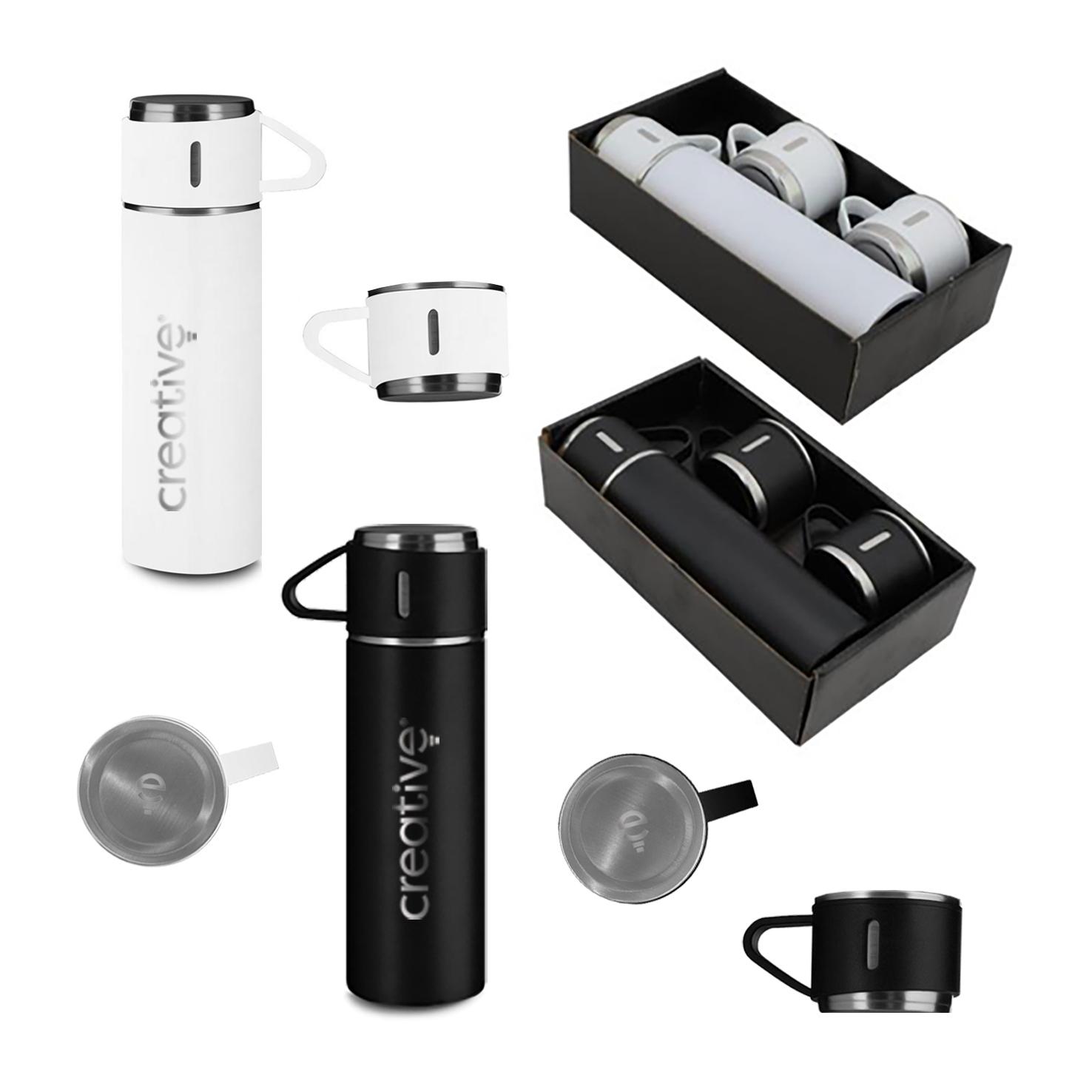 Kit Garrafa Térmica Inox 420ml — imagem 1
