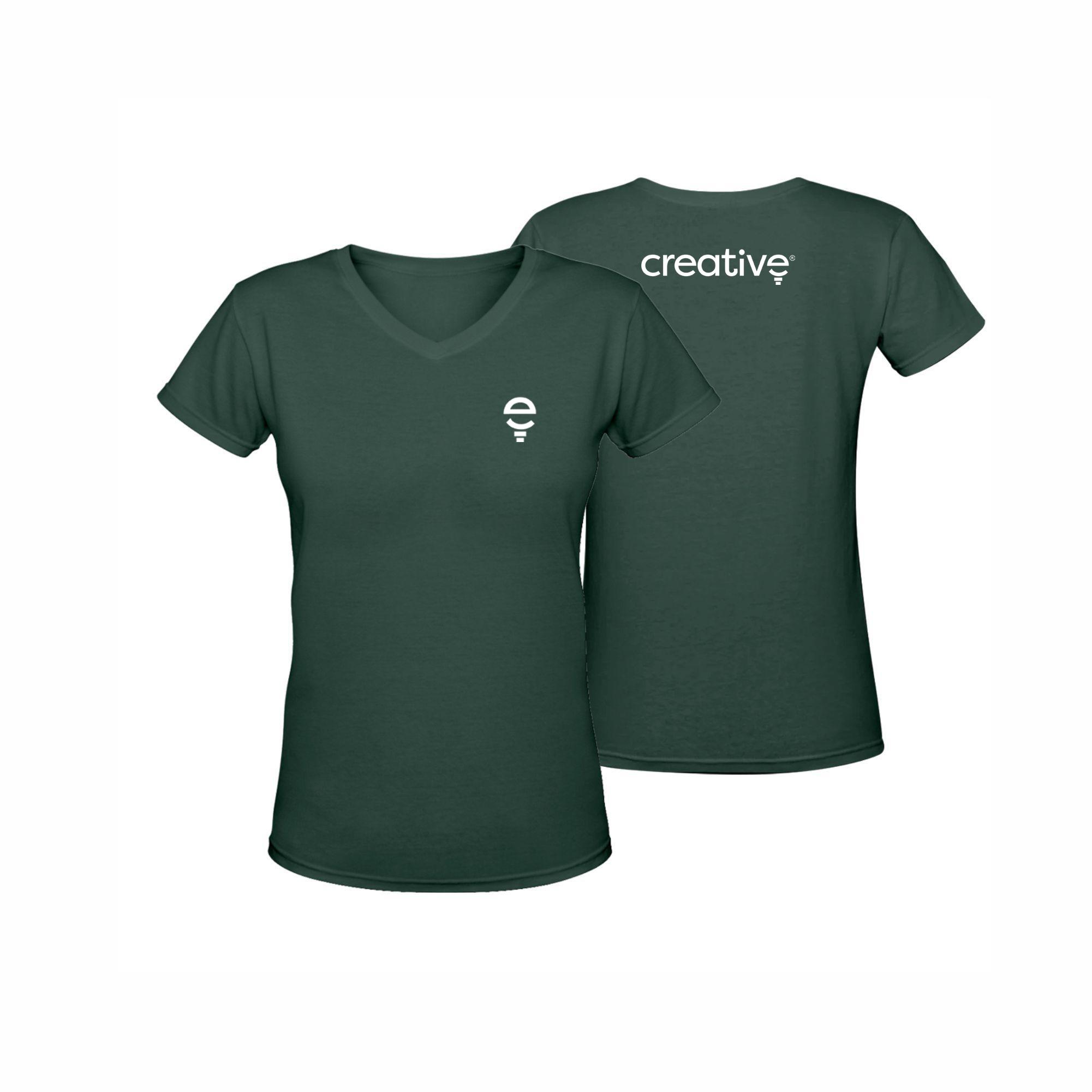 Camiseta Baby Look Gola V — imagem 1