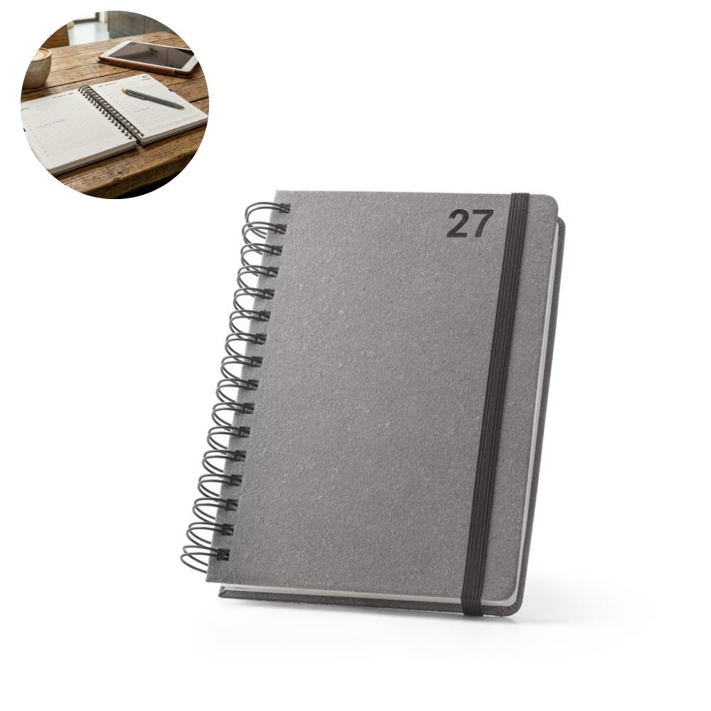Agenda Diária A5 2027 Wire-O com Elástico — imagem 1