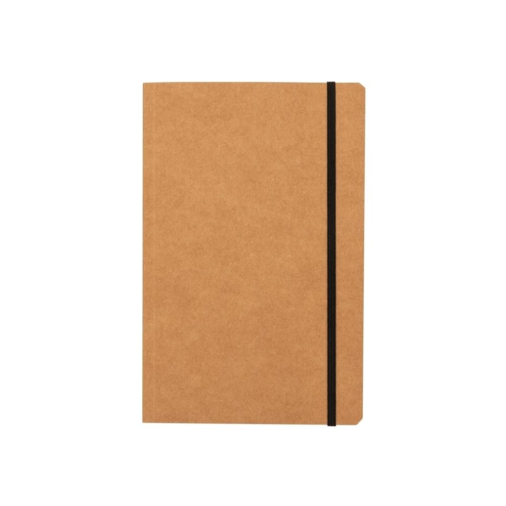 Caderneta A5 Kraft Páginas Quadriculadas — imagem 1