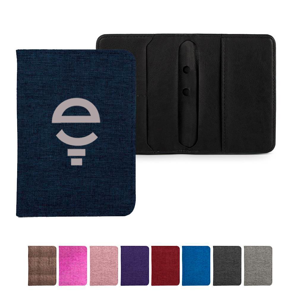 Porta-Passaporte Nylon Mescla — imagem 1