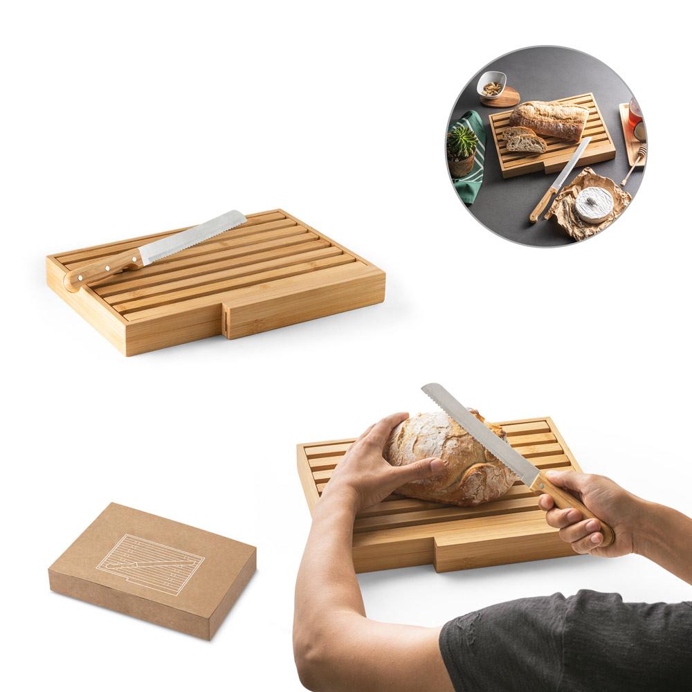 Kit Tábua p/ Pão + Faca — imagem 1