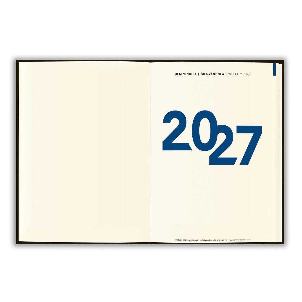 Agenda Semanal de Cortiça 2027 B5 Personalizada — imagem 2