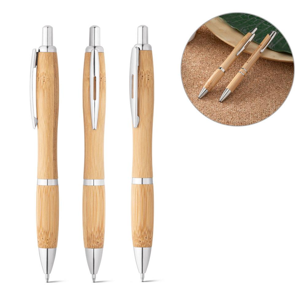 Caneta Ecológica Bambu Clique — imagem 1