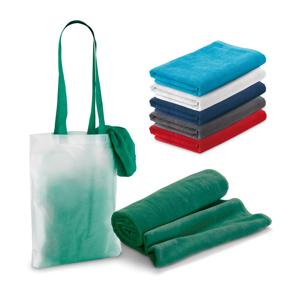 Kit Sacola Non-Woven + Toalha de Veludo Algodão 320g/m — imagem 1