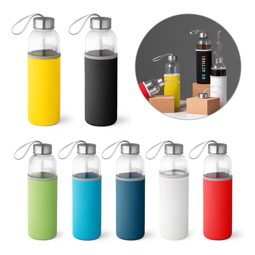 Garrafa Vidro Tampa Inox 520ml — imagem 1